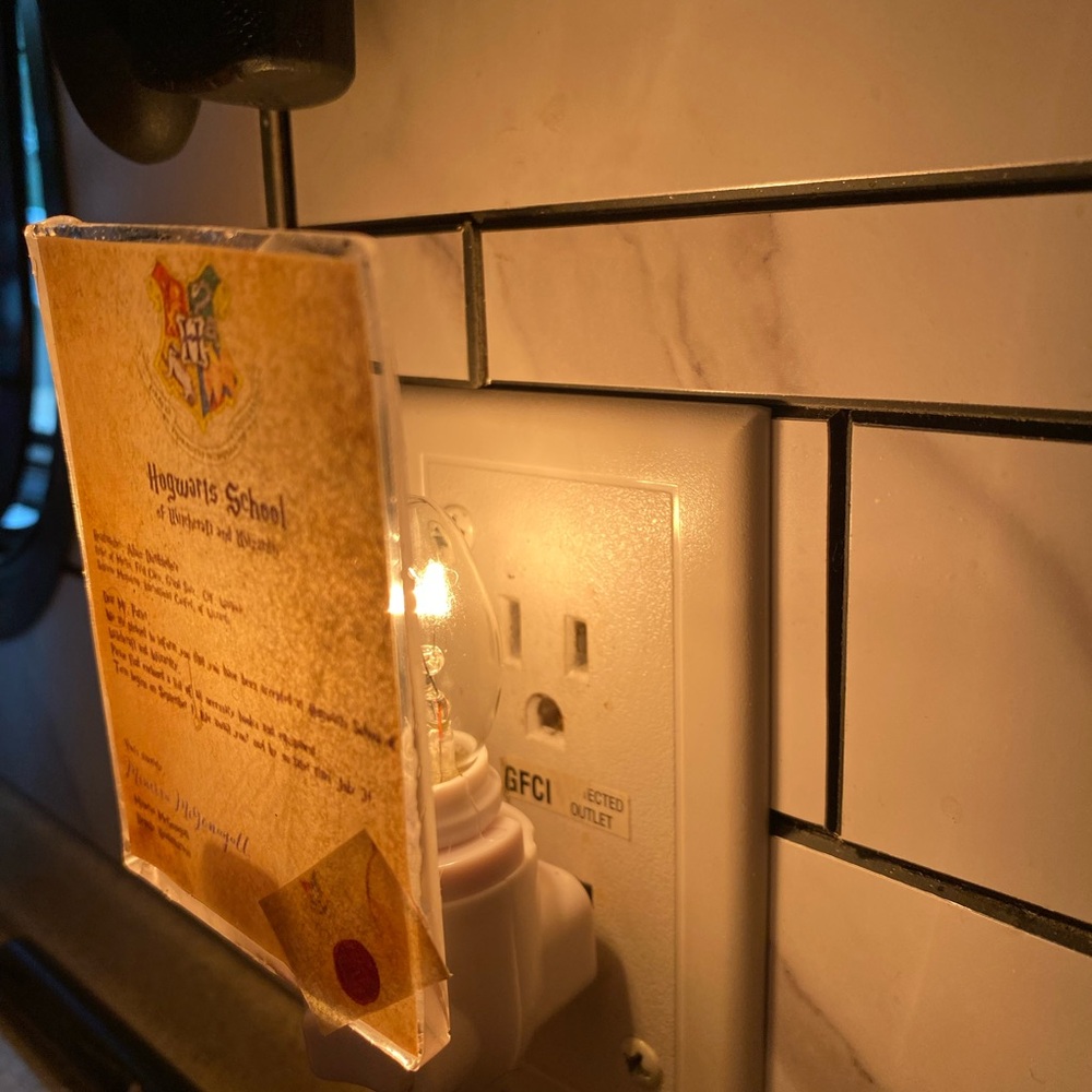 Handmade night light - Picture 3 of 4